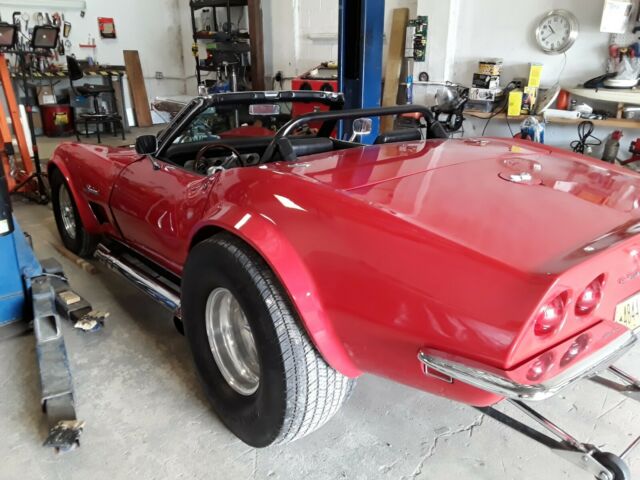 1968 Red Chevrolet Convrtible Convertible