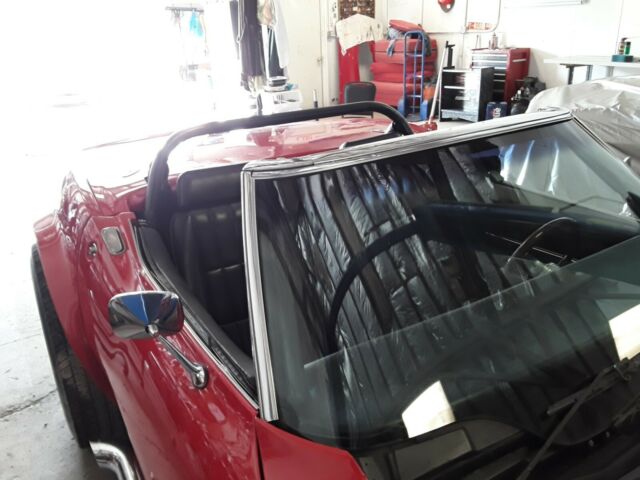 1968 Red Chevrolet Convrtible Convertible