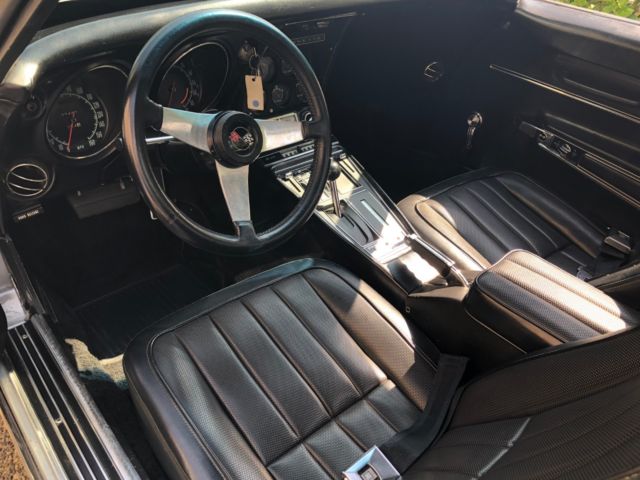 1968 Silver Chevrolet Corvette Coupe