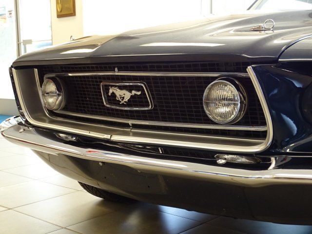 1968 Blue Ford Mustang Coupe