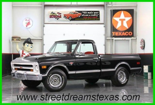 1968 Black Chevrolet C-10