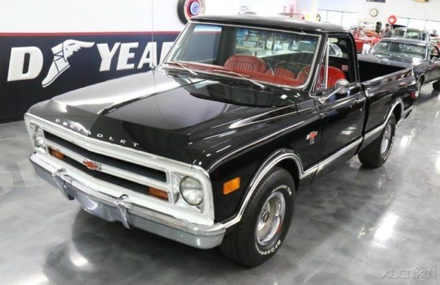 1968 Black Chevrolet C-10