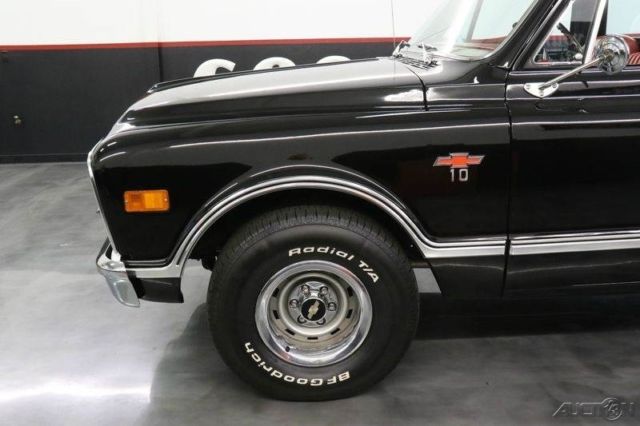 1968 Black Chevrolet C-10