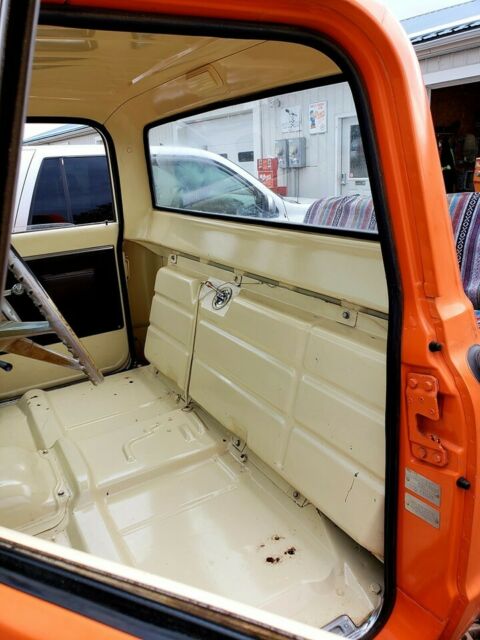 1968 Orange Chevrolet C-10