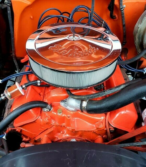 1968 Orange Chevrolet C-10