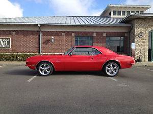1968 Corvette red Chevrolet Camaro Coupe