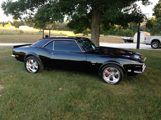 1968 Black Chevrolet Camaro Sport coupe