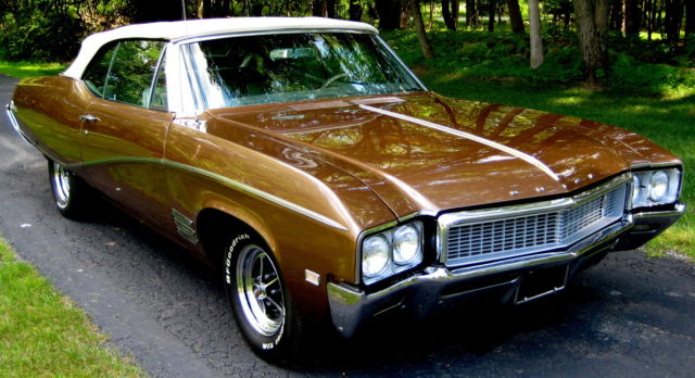 1968 Burnished Saddle Metallic Buick Skylark Convertible