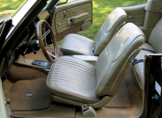 1968 Burnished Saddle Metallic Buick Skylark Convertible