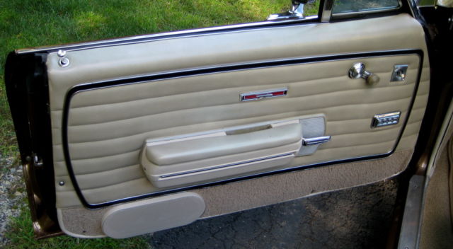 1968 Burnished Saddle Metallic Buick Skylark Convertible