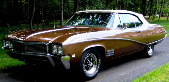 1968 Burnished Saddle Metallic Buick Skylark Convertible