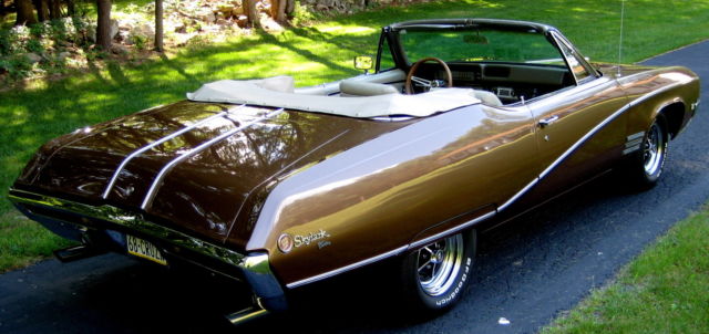1968 Burnished Saddle Metallic Buick Skylark Convertible