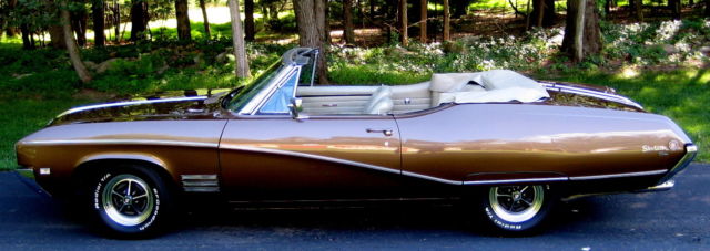1968 Burnished Saddle Metallic Buick Skylark Convertible