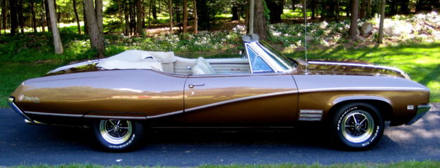 1968 Burnished Saddle Metallic Buick Skylark Convertible
