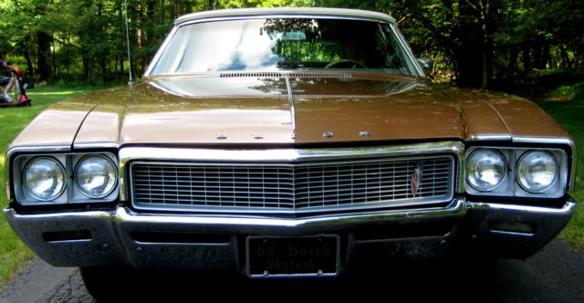 1968 Burnished Saddle Metallic Buick Skylark Convertible