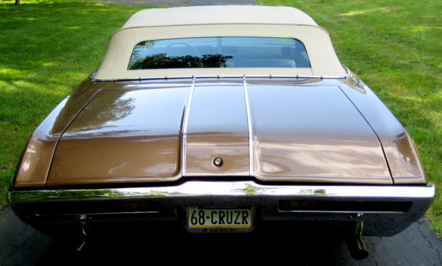 1968 Burnished Saddle Metallic Buick Skylark Convertible