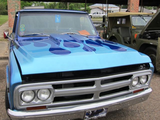 1968 Blue Chevrolet C-10 Pickup