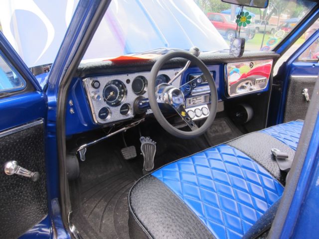 1968 Blue Chevrolet C-10 Pickup