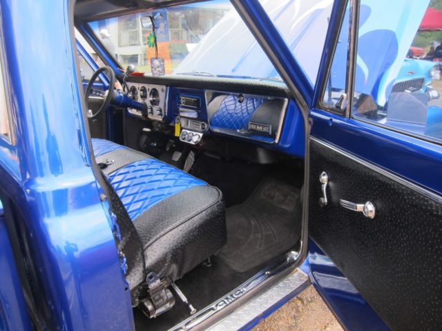 1968 Blue Chevrolet C-10 Pickup