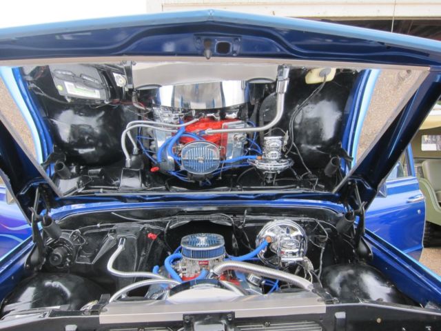 1968 Blue Chevrolet C-10 Pickup