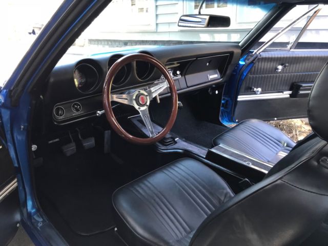 1968 Blue Oldsmobile Cutlass