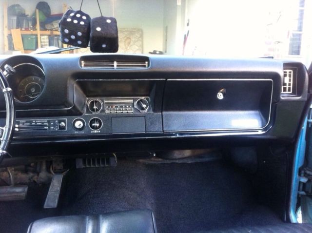 1968 Aquamarine Oldsmobile Cutlass