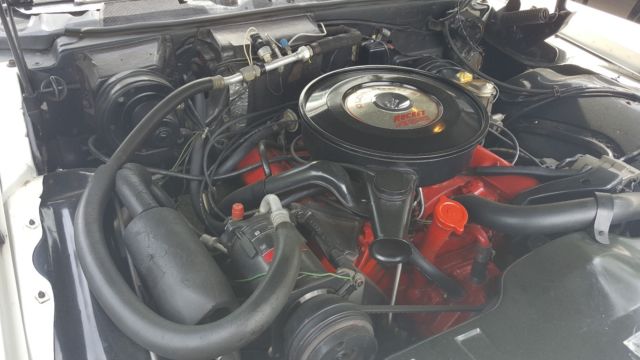 1968 WHITE Oldsmobile 442 4 DOOR SEDAN