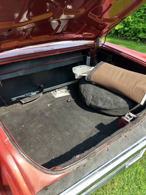 1968 Red Cadillac DeVille Convertible