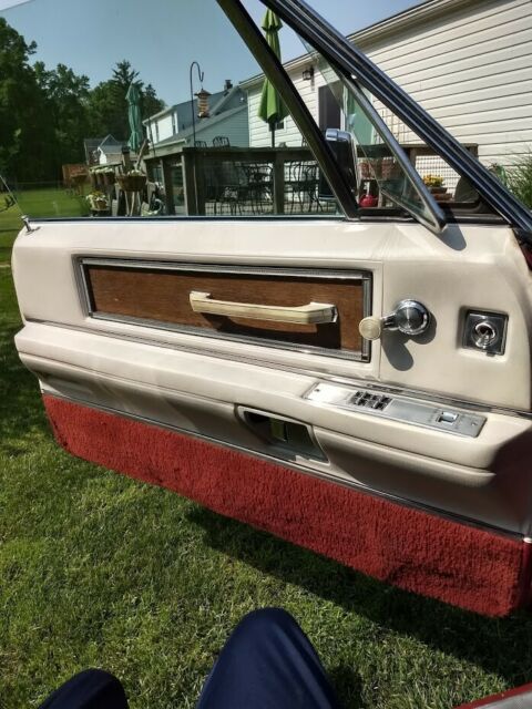 1968 Red Cadillac DeVille Convertible