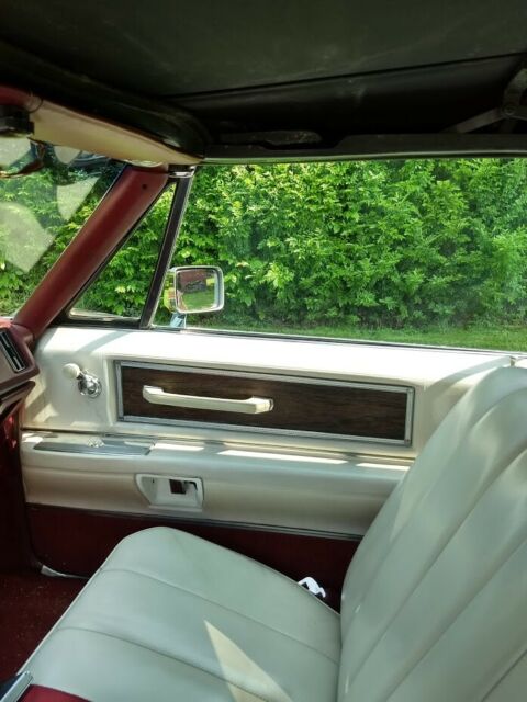 1968 Red Cadillac DeVille Convertible