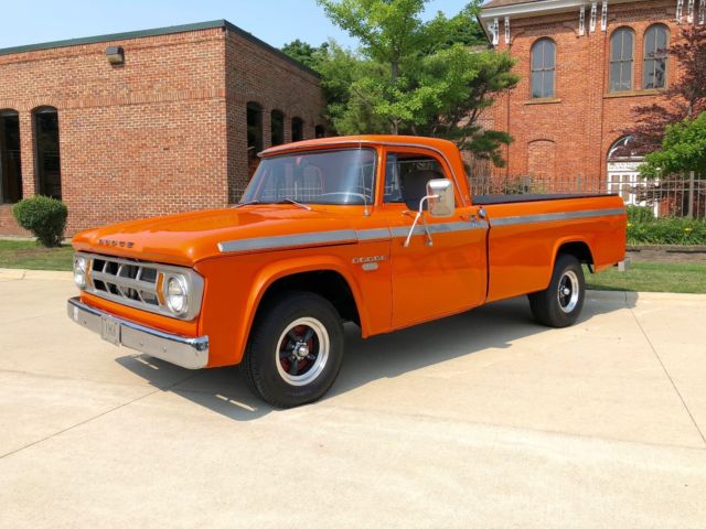 1968 Hemi Orange Dodge Other Pickups Standard Cab Pickup