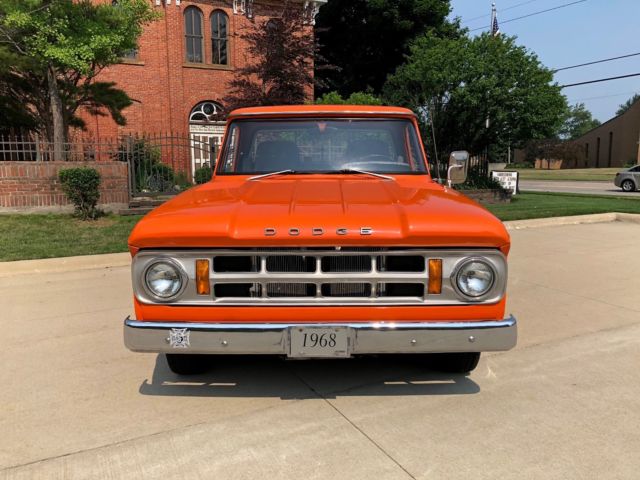 1968 Hemi Orange Dodge Other Pickups Standard Cab Pickup
