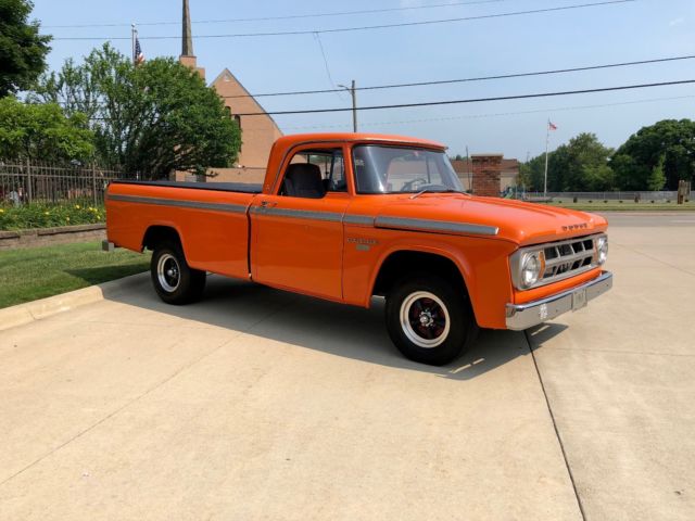 1968 Hemi Orange Dodge Other Pickups Standard Cab Pickup