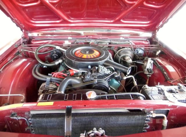 1968 Burgundy Dodge Monaco Coupe