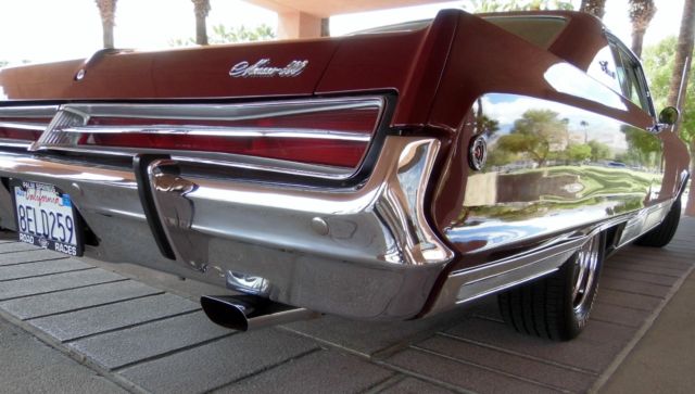 1968 Burgundy Dodge Monaco Coupe