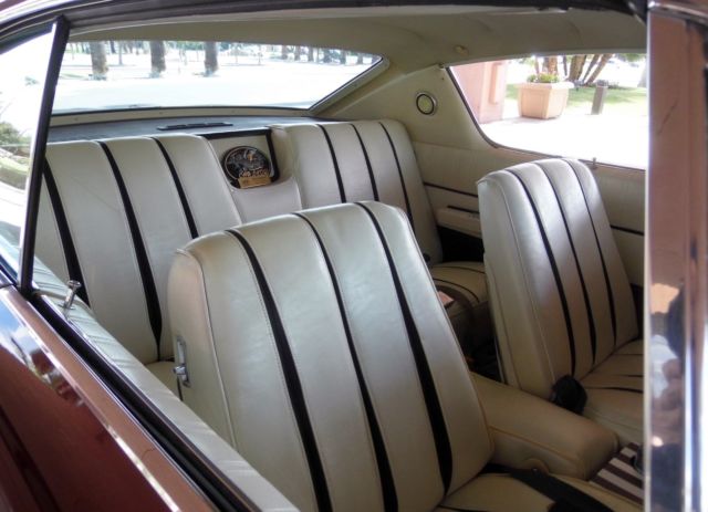 1968 Burgundy Dodge Monaco Coupe