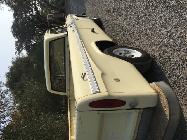 1968 Yellow Dodge Other Pickups