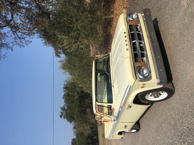 1968 Yellow Dodge Other Pickups