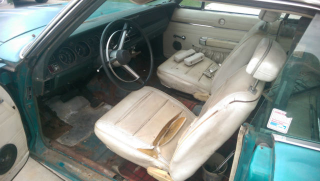 1968 Blue Dodge Charger Coupe