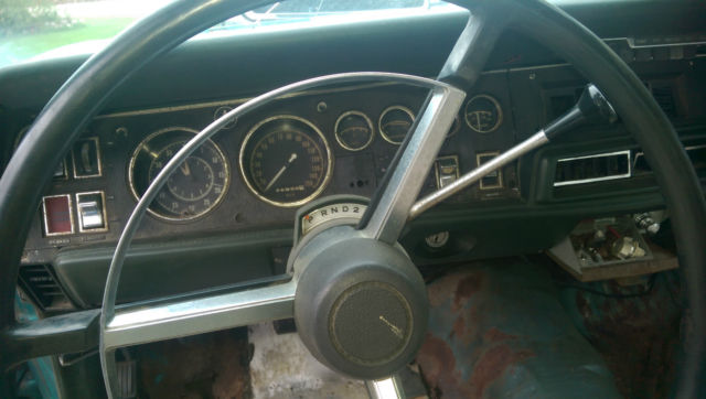 1968 Blue Dodge Charger Coupe