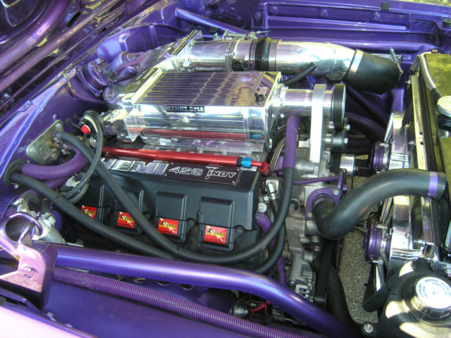 1968 PLUM CRAZY PURPLE Dodge Charger 2 DR HARDTOP