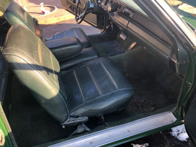 1968 Green Dodge Charger 2 door hard top