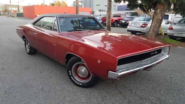 1968 Burgundy Dodge Charger B body