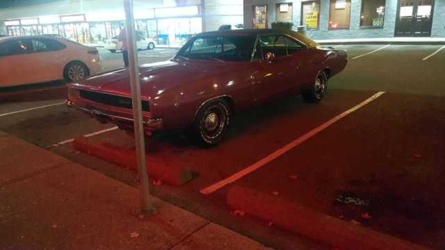 1968 Burgundy Dodge Charger B body