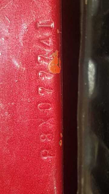 1968 Burgundy Dodge Charger B body