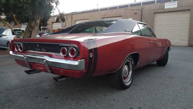 1968 Burgundy Dodge Charger B body