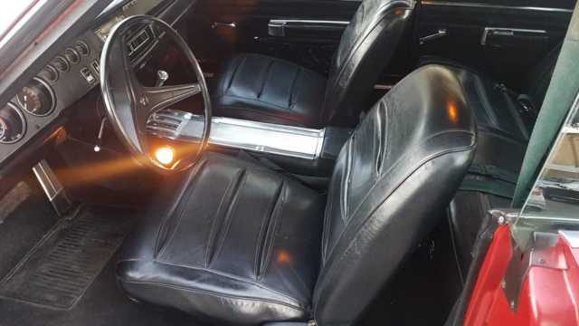 1968 Burgundy Dodge Charger B body