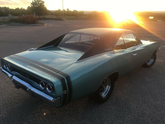 1968 Turquoise Dodge Charger Coupe