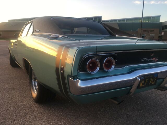 1968 Turquoise Dodge Charger Coupe
