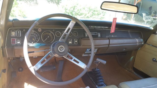 1968 Black Dodge Charger Coupe